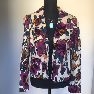 Flower print Coat